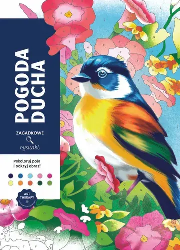 Раскраска по номерам Coloriages mystres Disney Pogoda Ducha, польское издание
