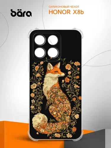 Чехол на Honor X8b/ Хонор Х8б лиса роспись