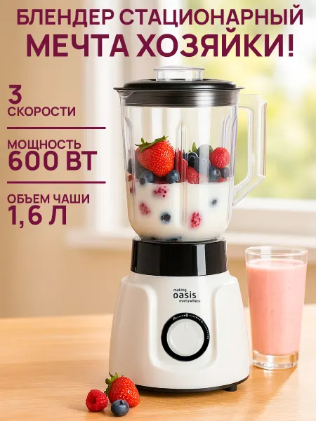 Oasis Стационарный блендер 600 Вт