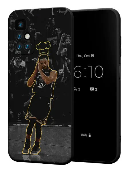 PBl store Чехол на Xiaomi Redmi 10 с принтом Баскетбол
