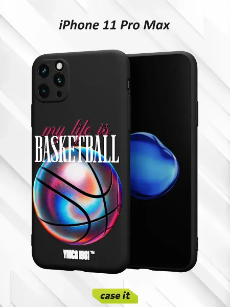 Case it Чехол на iPhone 11 Pro Max с принтом Баскетбол