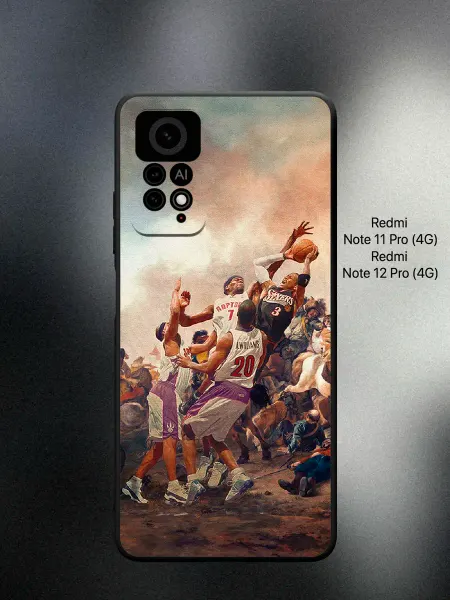 ANP Case Чехол на Redmi Note 12 Pro баскетбол