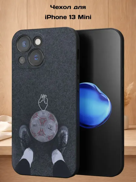 Case Style Чехол на Apple iPhone 13 mini с принтом Футбол