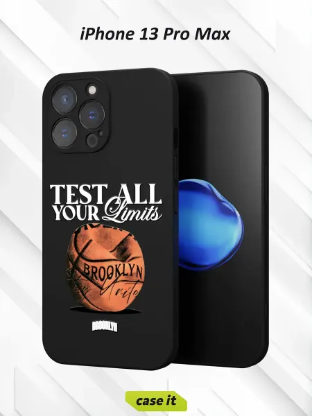 Case it Чехол на iPhone 13 Pro Max с принтом Баскетбол