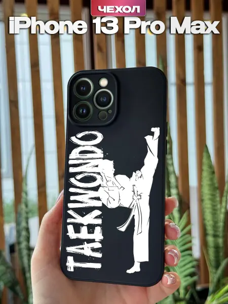 PBl store Чехол на iPhone 13 Pro Max с принтом Сноубордист