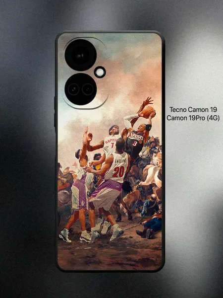ANP Case Чехол на Tecno Camon 19 баскетбол