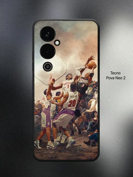 ANP Case Чехол на Tecno Pova Neo 2 баскетбол