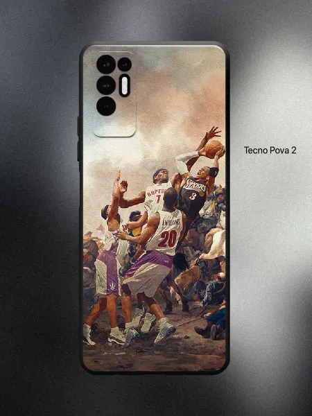 ANP Case Чехол на Tecno Pova 2 баскетбол