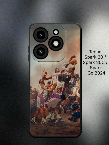 ANP Case Чехол на Tecno Spark 20 баскетбол