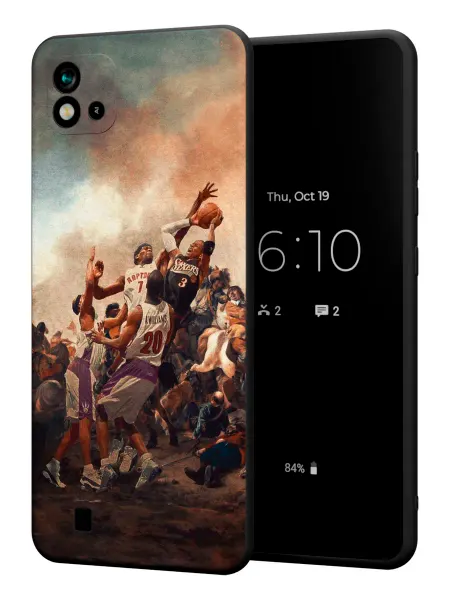 PBl store Чехол на realme C11 C20 2021 принт Баскетбол