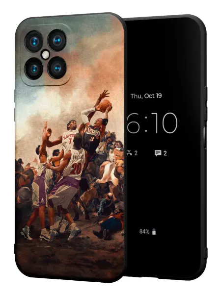 PBl store Чехол на Honor X8 2022 принт Баскетбол
