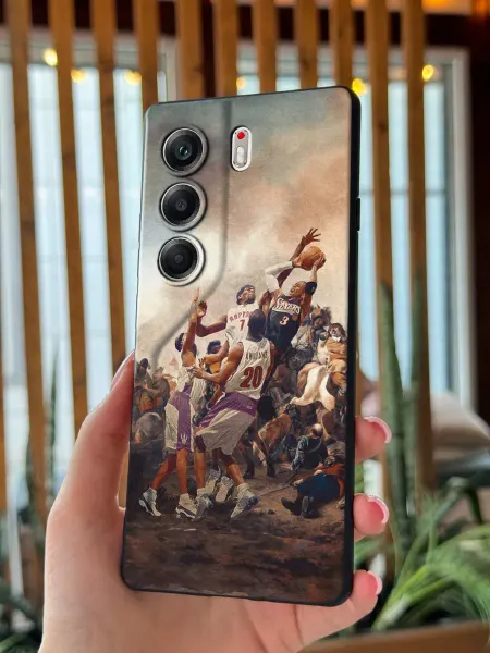PBl store Чехол на Tecno Camon 40 4G принт Баскетбол
