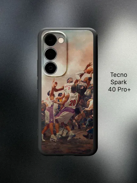 ANP Case Чехол на Tecno Spark 40 Pro+ баскетбол