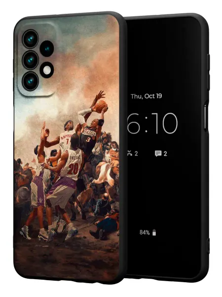 PBl store Чехол на Samsung A23 5G принт Баскетбол