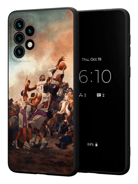 PBl store Чехол на Samsung A33 5G принт Баскетбол