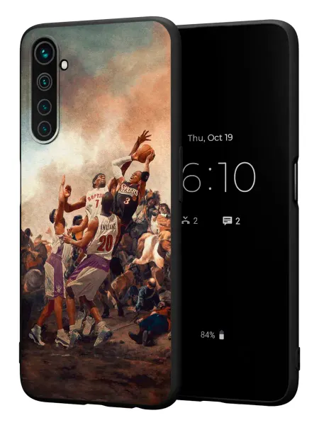 PBl store Чехол на realme 6Pro принт Баскетбол