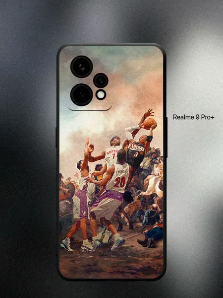 ANP Case Чехол на realme 9 Pro+ баскетбол