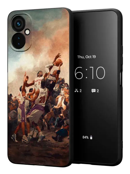 PBl store Чехол на Tecno Spark 9 Pro принт Баскетбол