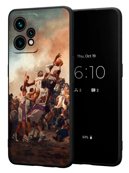 PBl store Чехол на realme 9 Pro+ принт Баскетбол