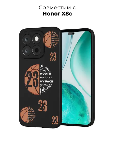 ANP Case Чехол на Honor X8c баскетбол