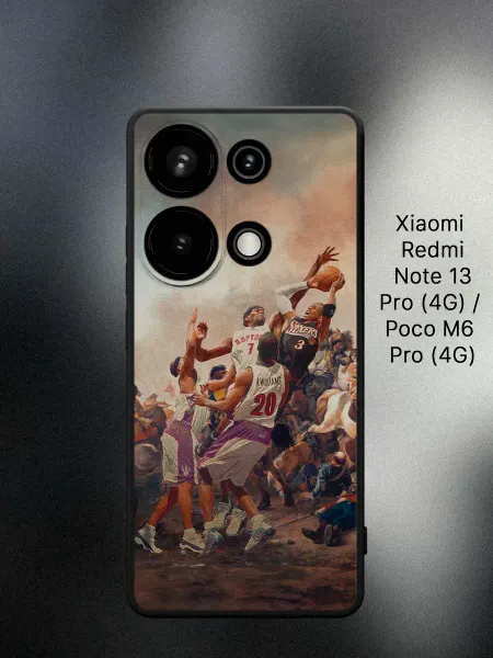 ANP Case Чехол на Poco M6 Pro баскетбол