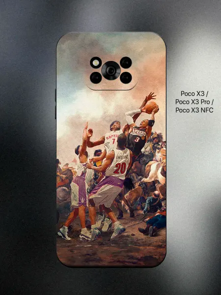 ANP Case Чехол на Poco X3 Pro баскетбол