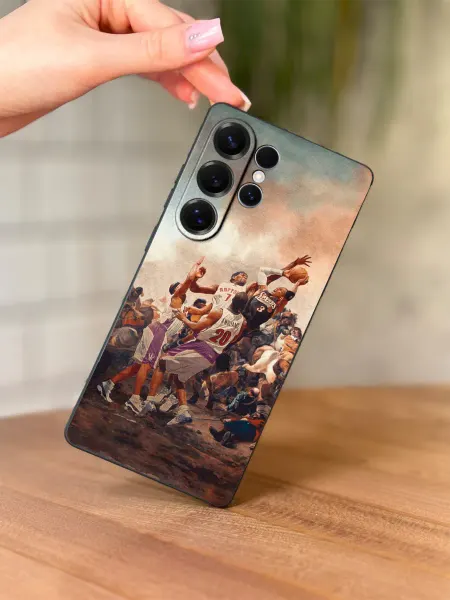 PBl store Чехол на Samsung Galaxy S25 Ultra принт Баскетбол