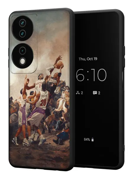 PBl store Чехол на Honor X7b принт Баскетбол
