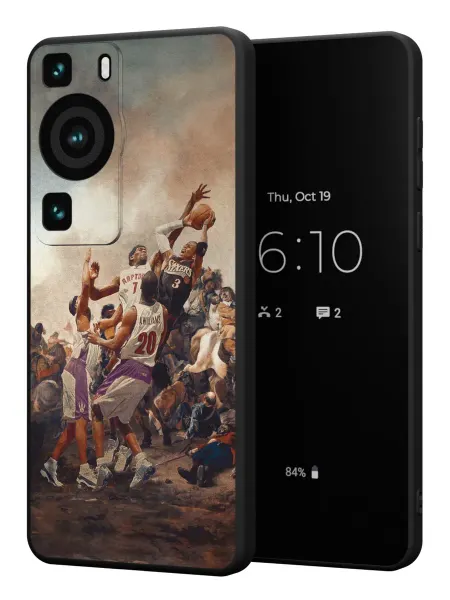 PBl store Чехол на Huawei P60 P60 Pro принт Баскетбол