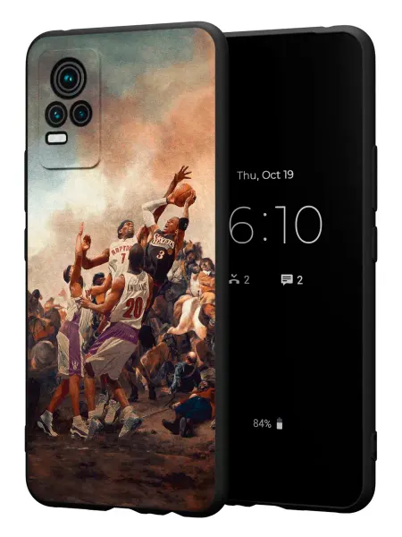 PBl store Чехол на Vivo V21E принт Баскетбол