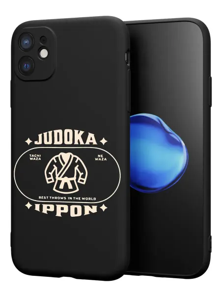 YG case Чехол на iPhone 11 с принтом Дзюдо