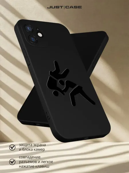 Принт-бутик Чехол на iPhone 12 mini с принтом Дзюдо