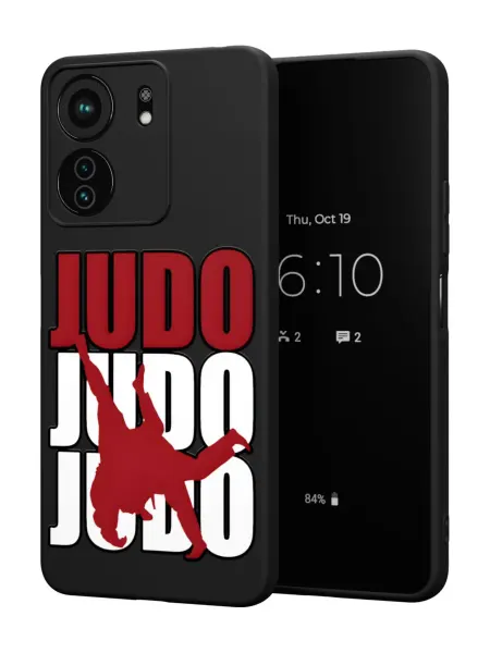 Принт-бутик Чехол на Redmi 13C с принтом Дзюдо