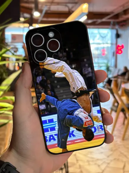 PANCASE Чехол на iPhone 14 Pro Max дзюдо