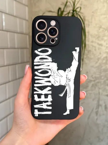 PBl store Чехол на IPhone 16 Pro Max с принтом Тхэквондо
