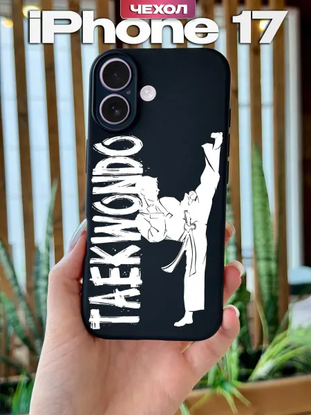 PBl store Чехол на iPhone 17 с принтом Тхэквондо