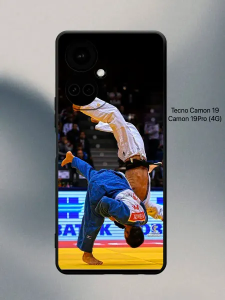 PANCASE Чехол на Tecno Camon 19 дзюдо