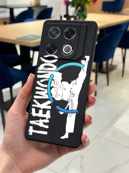 PBl store Чехол на Infinix GT 20 pro с принтом Тхэквондо