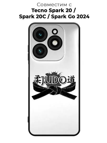 PANCASE Чехол на Tecno Spark 20 дзюдо