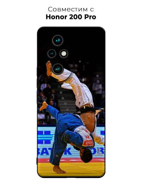 PANCASE Чехол на Honor 200 Pro дзюдо