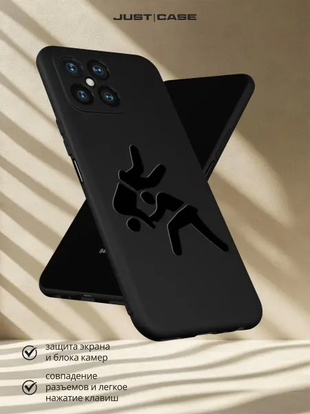 Принт-бутик Чехол на Honor X8 2022 с принтом Дзюдо