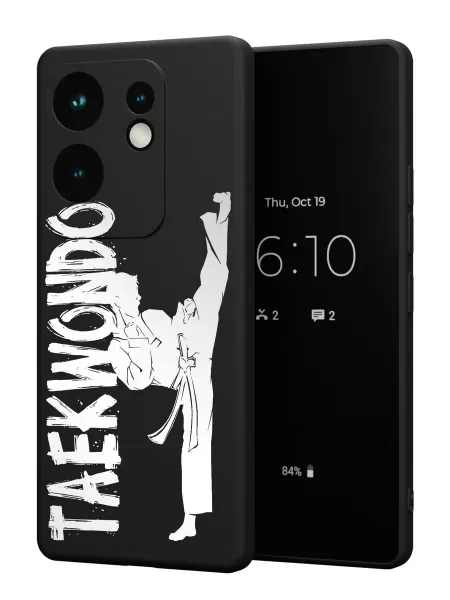 PBl store Чехол на Infinix Zero 30 (4G) с принтом Тхэквондо