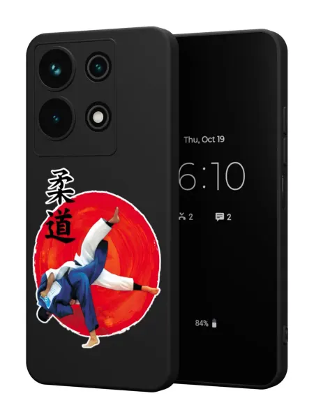 Принт-бутик Чехол на Infinix NOTE 30 с принтом Дзюдо