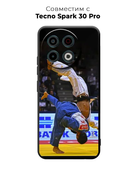 PANCASE Чехол на Tecno Spark 30 Pro дзюдо