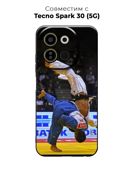 PANCASE Чехол на Tecno Spark 30 дзюдо
