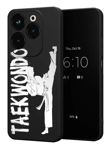 PBl store Чехол на Infinix HOT 40 HOT 40 PRO с принтом Тхэквондо
