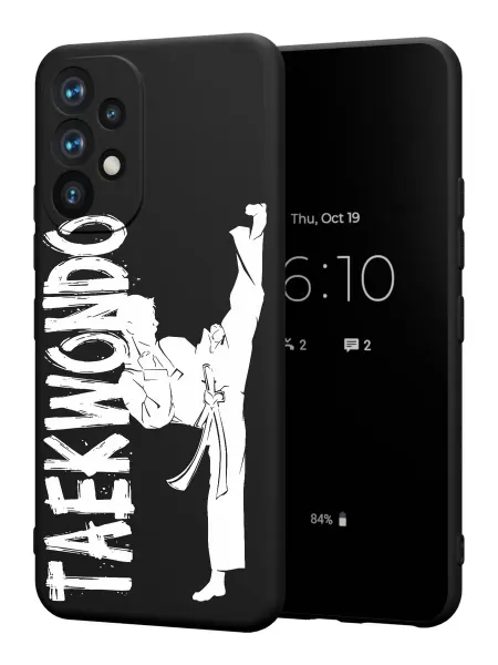 PBl store Чехол на Samsung A52 4G с принтом Тхэквондо