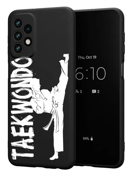 PBl store Чехол на Samsung A23 5G с принтом Тхэквондо