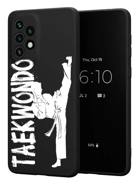 PBl store Чехол на Samsung A33 5G с принтом Тхэквондо