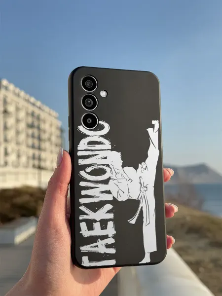 PBl store Чехол на Samsung A54 5G с принтом Тхэквондо